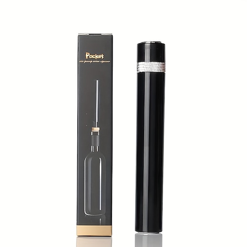 Luftdruckpumpe Weinflaschenöffner Tragbarer Edelstahlstift Einfacher Korkentferner Korkenzieher für Heimparty Weinliebhaber Werkzeuge Image