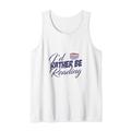 Ich lese lieber Book Lover Reader Tank Top