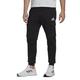 adidas Men's Essentials Fleece Regular Tapered Cargo Pants Hose, Black/White, L Tall 3 inch