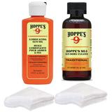 WM Gun Cleaning Kit for 9mm to 45 Caliber with Hoppes Gun Oil and Cleaner Solvent