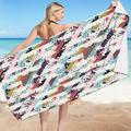 GURAN Towel Beach Microfiber Multi-Purpose Beach Towel Super 30x60 Inch Towels 100%PolyesterBeach Mats Microfiber large beach towels Quick Dry Summer Beach Towel for Camping Beach Travel Swimming Pool