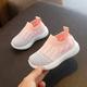 New Kids Casual Shoes Children Sneakers Boy Striped Knitted Sneakers for Girls Slip-On Sports Sock 2-8 Years Tennis Shoes Spring