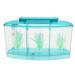 Baocc Aquarium Accessories on Sale Mini Fish Tank Aquarium Fish Aquarium Tank Led Light Divider Filter Water Electrical Tools Blue