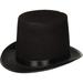 Rhode Island Novelty Deluxe Black Magician Butler Formal Costume Top Hat One Per Order