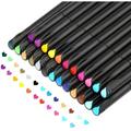 Journal Planner Pens Colored Pens Fine Point Bullet Pens 0.4mm Fineliner Color Pens for Drawing Writing Journaling Coloring Art School Office Supplies Set of 24 Assorted Colors