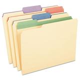 Color Tab File Folders 1/3 Cut 3/4 Exp. Letter 50/BX 84101