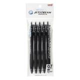 Mitsubishi Pencil SXN150075P.24 Jetstream Oil-Based Ballpoint Pen 0.03 inches (0.7 mm) Black 5 Pieces