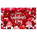 Valentines Day Banner Red Happy Valentines Day Banner Valentine Banner For Happy Valentines Day Decorations Valentines Decorations For Party