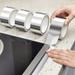 BCZHQQ Premium Aluminum Foil Tape Caulk Strip Self Adhesive Repair Duct Tape Insulation Adhesive Metal Tape for Bathtub Bathroom Shower Toilet Kitchen Sink Basin and Wall Sealing