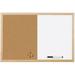 Cork & Dry Erase Combo Board 24 X 36 Dry Erase White Board/Cork Bulletin Board Combo Pine Wood Frame