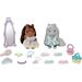 Calico Critters Bella Giselle Pony Friends Set Dollhouse Playset with Figures and Accessories