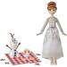 Disney Frozen 2 Anna and Olaf s Autumn Picnic Olaf Doll Anna Doll with Dress and Fashion Doll Accessories Toy for Kids 3 Years Old and Up White