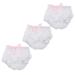 3pcs Baby Doll Underpants Baby Pretend Underwear Diapers Doll Dress Up Accessories