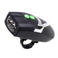 Super Bright LED Headlamp Bike Front Light with Electric Horn Lights for Headlight