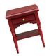 Simulated Bedside Table Nightstands Wood Miniature Decorative Vintage Ornament Model Micro Scene