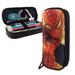 Spider Man Pencil Case Big Capacity Pen Pouch for Boys Girls Kids Large Storage Durable Pen Bag Box for School College Office Extra Roomy Pencil Organizer Bag 8x3.5x1.5 Inch