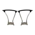 Colaxi 2Pcs Computer Chair Parts Easy to Install Chair Armrest Office Computer Chair Armrest Bracket for Office Chair Computer Chair