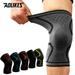 1PCS Fitness Running Cycling Knee Support Braces Elastic Nylon Sport Compression Knee Pad Sleeve For Basketball Sky Blue XXL