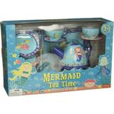 Schylling Mermaid Tin Tea Set