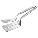 Ongmies Barbecue Clips Clearance Stainless Steel Food Clip Bread Meat Tongs Steak Clamp Cooking Tool Stainless Steel Bbq Universal for Children Kitchen Organizers and Storage Silver