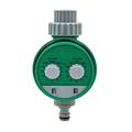 Watering Timer Multi-Functional Electronic Two Dial Digital Automatic Irrigation Timer Controller Hose Sprinkler for Garden Watering System Watering Controller Faucet Timer