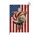 Zmeidao Double Sided Premium Garden Flag Patriotic 4th of July Garden Flag New Independence Day Garden Flag Double Sided Linen Outdoor Courtyard Decoration