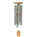 Signature Collection Woodstock Memorial Chime 24 in. Silver Wind Chime