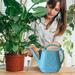 IWRUHZY Plant Watering Can 1 Gallon Long Spout Watering Can Flower Patterns Indoor Watering Can with Comfortable Handle Plastic Watering Can Watering Can Indoor Plant Watering Can for Garden Plants