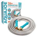 Sunjoe Aqua Joe 25 Steel Garden Hose - 2 Pack