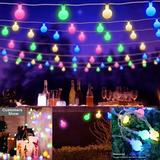 5M 50 LED Ball Light String Light LED Battery Remote Control Waterproof Romantic