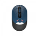 Lightweight 2.4ghz Wireless Mouse Cute Little Silent Mouse Portable Mini Optical Mouse (rechargeable Version Glossy Blue)