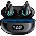 Wireless Earbuds Mini Ear Clip Bone Conduction Headphones Waterproof Bluetooth Open Cycling Earpiece Noise Canceling Headset Sports 5.3 On Earphones