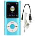 MP3 Player Stylish Multifunctional Lossless Sound Slim 1.8 Inch LCD Screen Portable MP4 MP3 Music Player