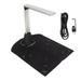 Document Scanner 5MP USB Book Scanner OCR Recognition Foldable Portable Document Camera for A4 Size