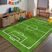 Jacenvly Indoor Football Field Game Rug Living Room Coffee Table Mat Bedroom Bedside Rug Bedroom Decoration Rug Kitchen Mat Home Decoration Entrance Door Mat Door Mat Outside Entrance