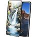 waterfall-pool-landscape-559 phone case for Samsung Galaxy S20 for Women Men Gifts Soft silicone Style Shockproof - waterfall-pool-landscape-559 Case for Samsung Galaxy S20