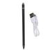 Stylus Pen Capacitive Fine Point Touch Pen Aluminium Alloy Accessory for Tablet Phone Black