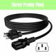 CJP-Geek 6ft UL AC Power Cord Compatible for LG 42LV4400 Widescreen LED LCD Television HDTV HD TV