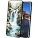 waterfall-pool-landscape-560 phone case for Samsung Galaxy S20 for Women Men Gifts Soft silicone Style Shockproof - waterfall-pool-landscape-560 Case for Samsung Galaxy S20