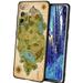 Stable-world-map-treasures-2 phone case for Samsung Galaxy A02S(US Model) for Women Men Gifts Stable-world-map-treasures-2 Pattern Soft silicone Style Shockproof Case