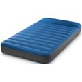 Luftbett INTEX "Camping-Matratze Truaire Dura-Beam mit USB150 Pumpe" Luftbetten Gr. B/H/L: 99 cm x 22 cm x 191 cm, blau (blau, anthrazit) Luftbetten