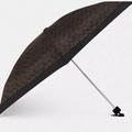 Coach Accessories | Coach Uv Protection Signature Mini Umbrella - Gold/Brown Black, Nwt | Color: Black/Brown | Size: Os