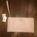 Michael Kors Bags | Michael Kors Zip Clutch | Color: Tan | Size: Os