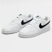 Nike Shoes | Nike Court Vision Low Next Nature Womens Shoes Size 9.5 | Color: Black/White | Size: 9.5