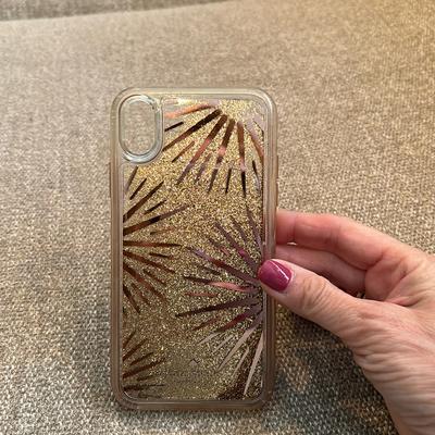 Kate Spade Cell Phones & Accessories | Kate Spade Iphone Xr Floating Glitter Phone Case | Color: Gold | Size: Xr