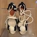 Kate Spade Shoes | New Kate Spade Lace Up Espadrilles | Color: Black/Cream | Size: 8