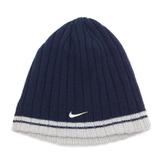 Nike Accessories | Nike Knit Winter Beanie Hat Skull Snow Cap Ribbed Blue Unisex Adult Vtg | Color: Blue/Gray | Size: Os