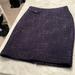 J. Crew Skirts | Beautiful Navy Blue Wool J. Crew Pencil Skirt | Color: Blue | Size: 00