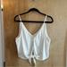 Free People Tops | Free People Cropped Cami | Color: White | Size: M