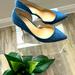 Jessica Simpson Shoes | Jessica Simpson Denim D’orsay Pump | Color: Blue | Size: 9.5